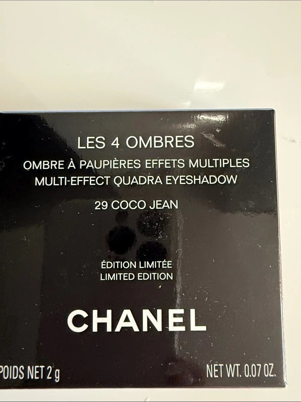 CHANEL Les 4 Ombres Eyeshadow Quad palette 29 COCO JEAN 2026 denim collection - Picture 5 of 9